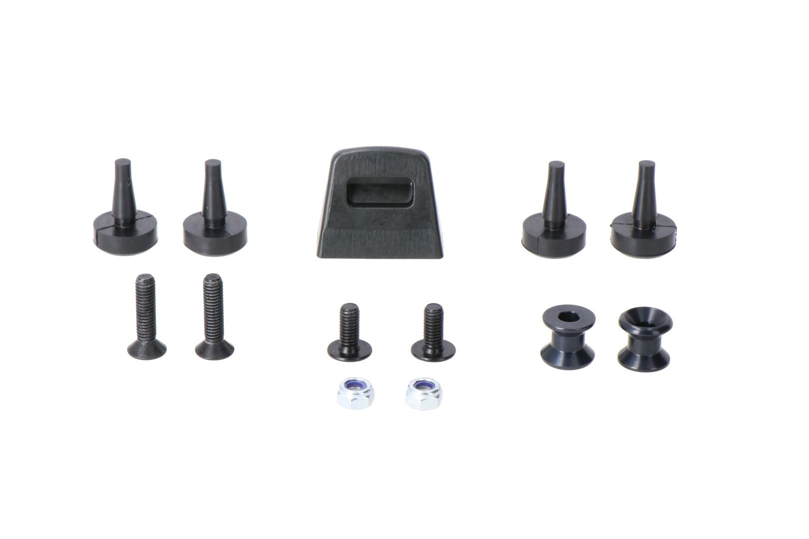 Adapter kit for ADVENTURE-RACK Black For Givi/Kappa Monokey