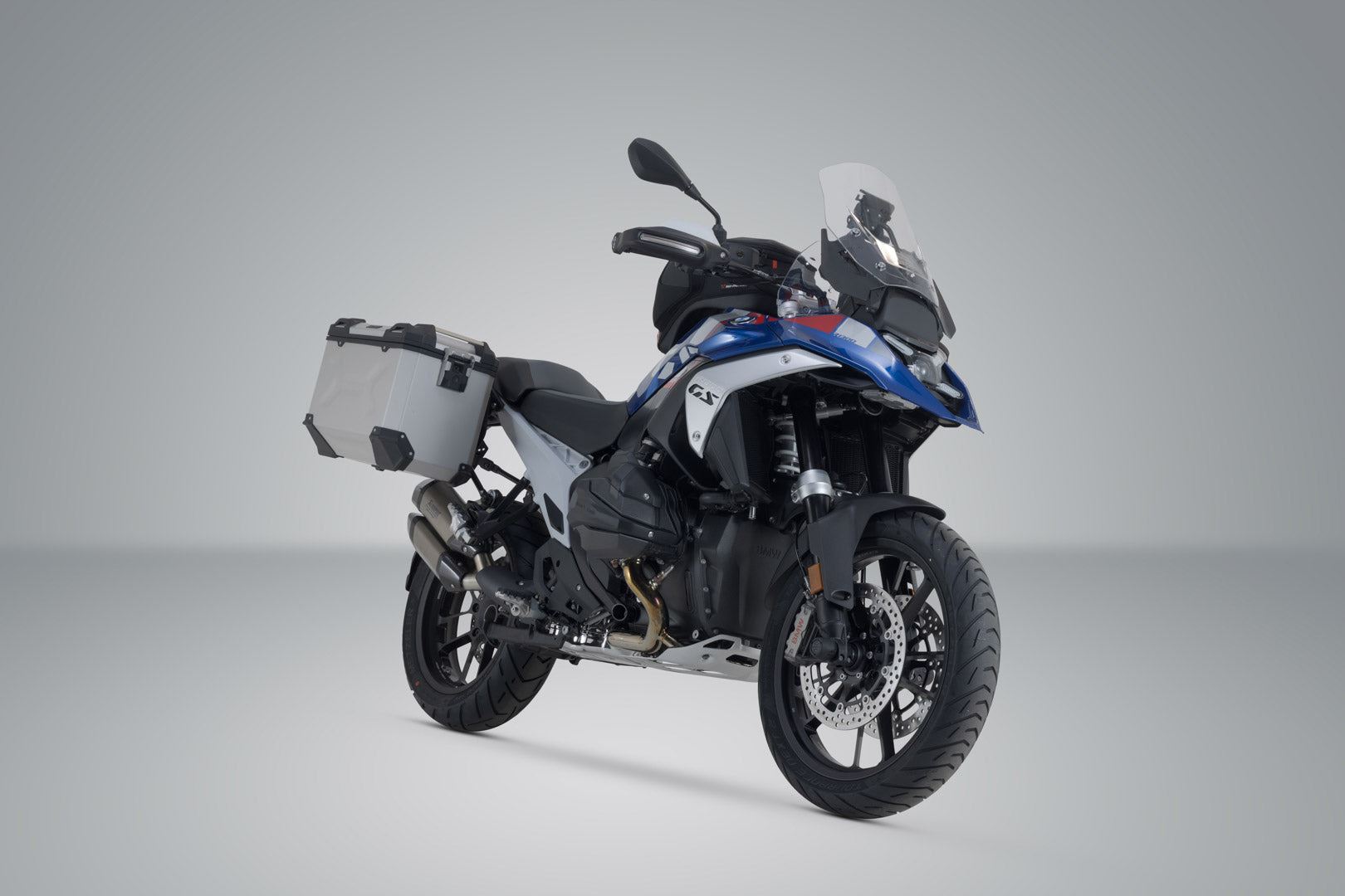 TRAX ADV aluminium case system BMW R 1300 GS (23-) 37/37 Litre Silver