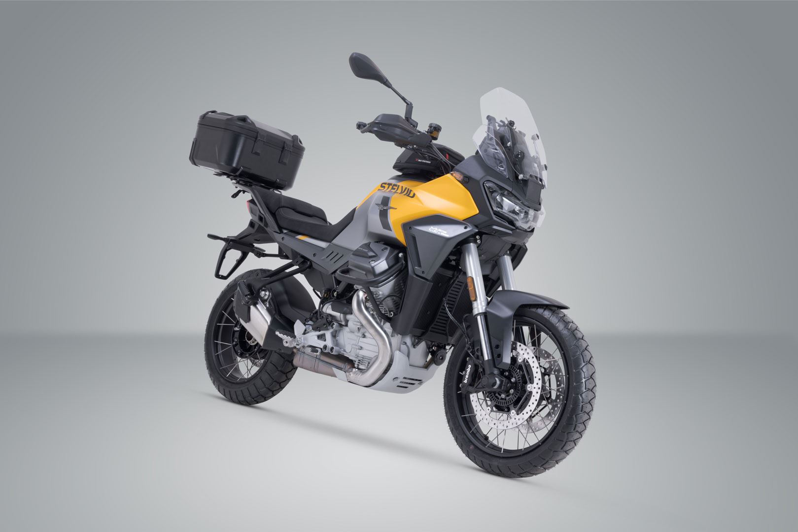 DUSC L top case system Black. 41 l. Moto Guzzi Stelvio (23-).