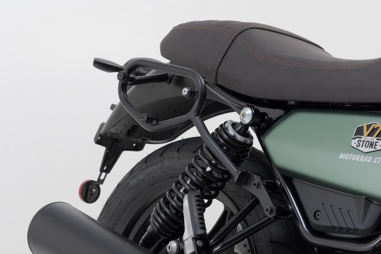 URBAN ABS side case system Moto Guzzi V7 models.