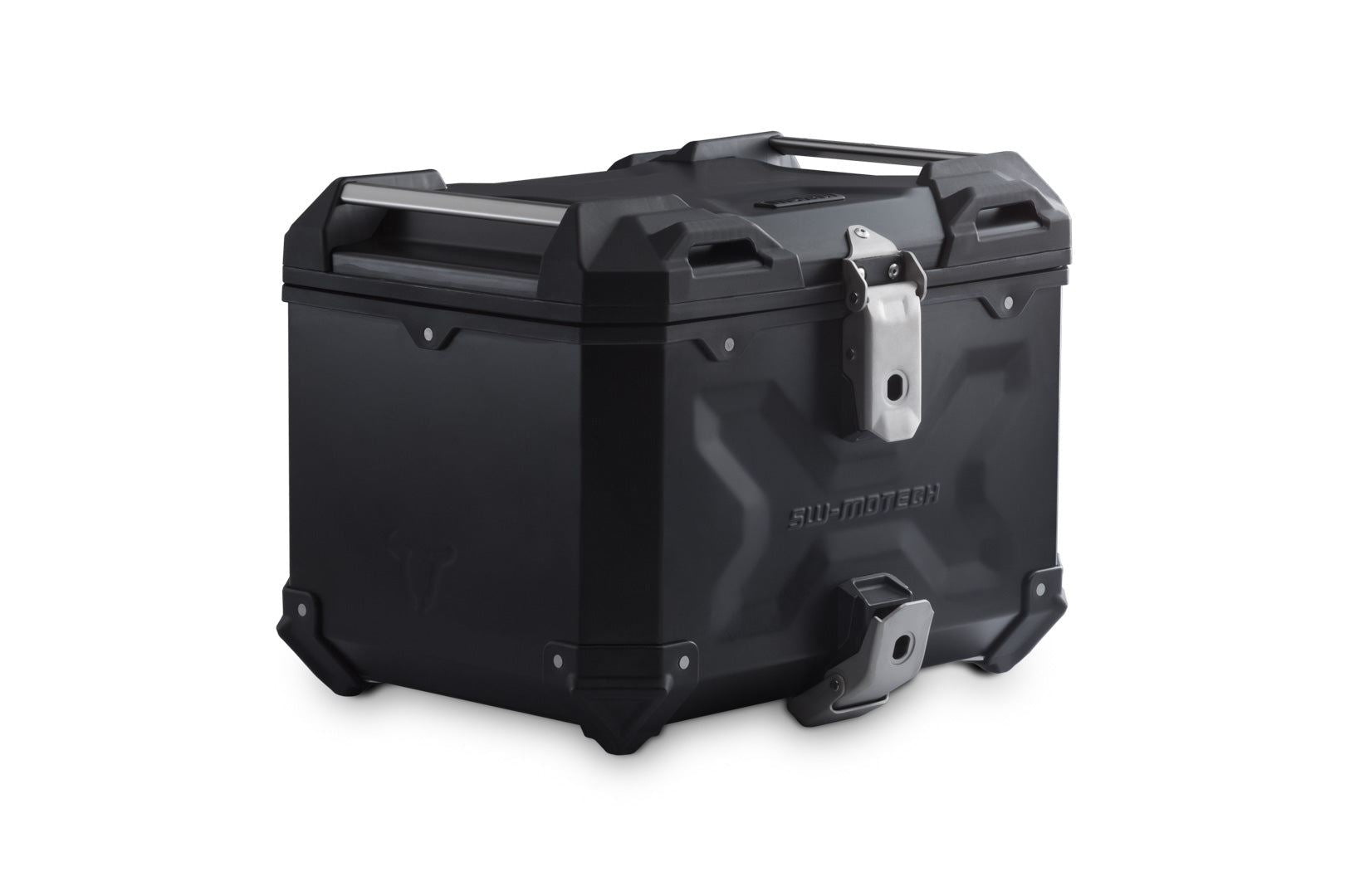 TRAX ADV Top Case Aluminum 38 litre Black