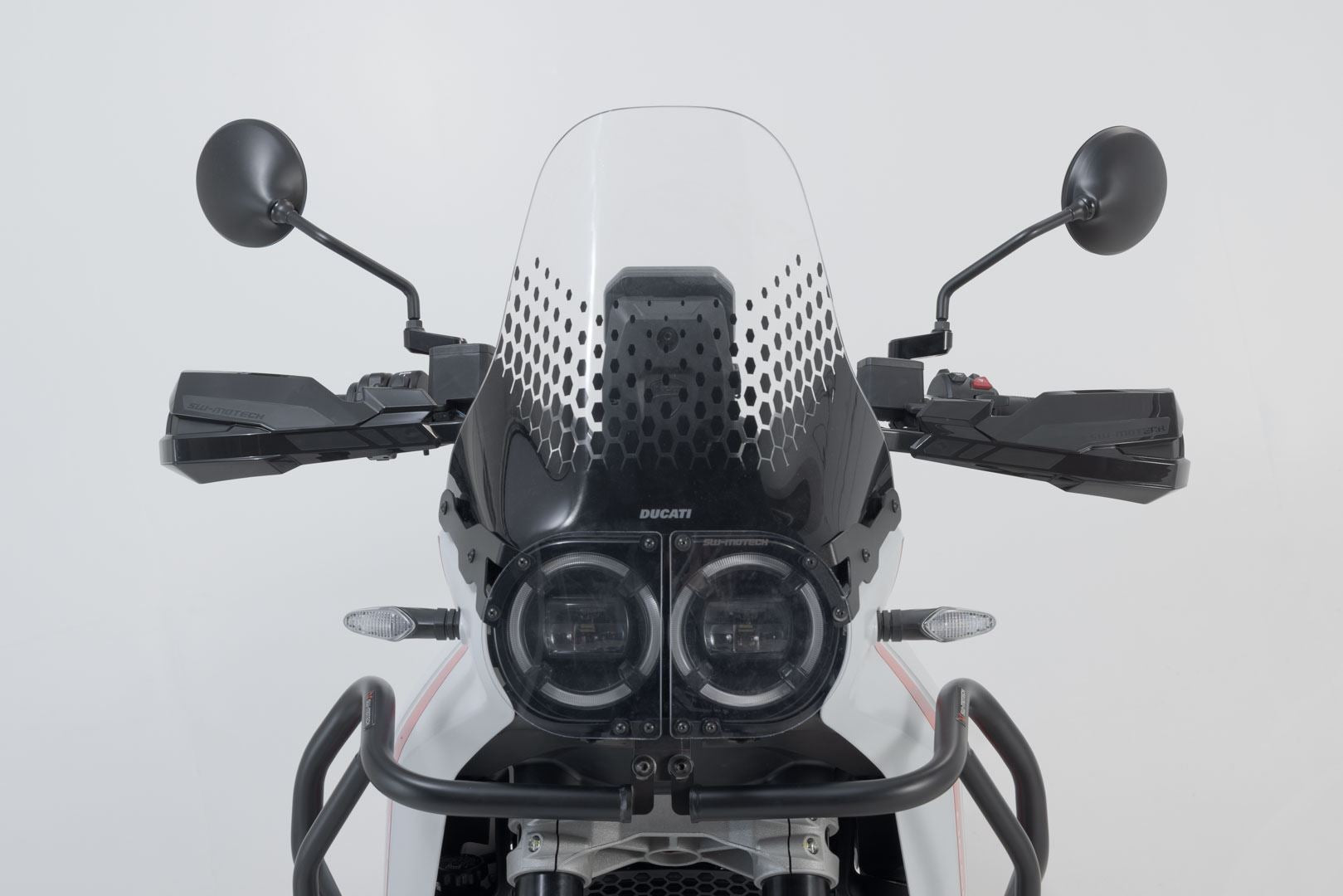 KOBRA handguard kit Ducati DesertX (22-) Black