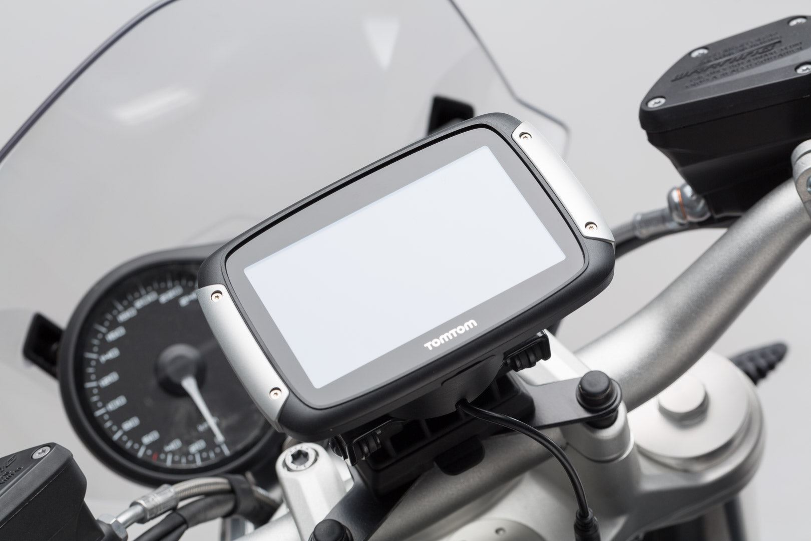 GPS Mount for Handlebar BMW / Triumph models, Himalayan Black