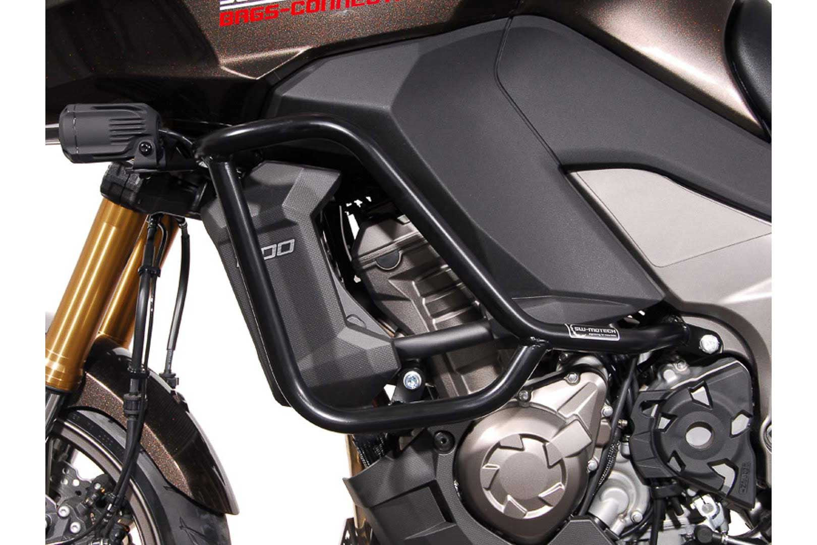 Crash bar Black. Kawasaki Versys 1000 (12-14).