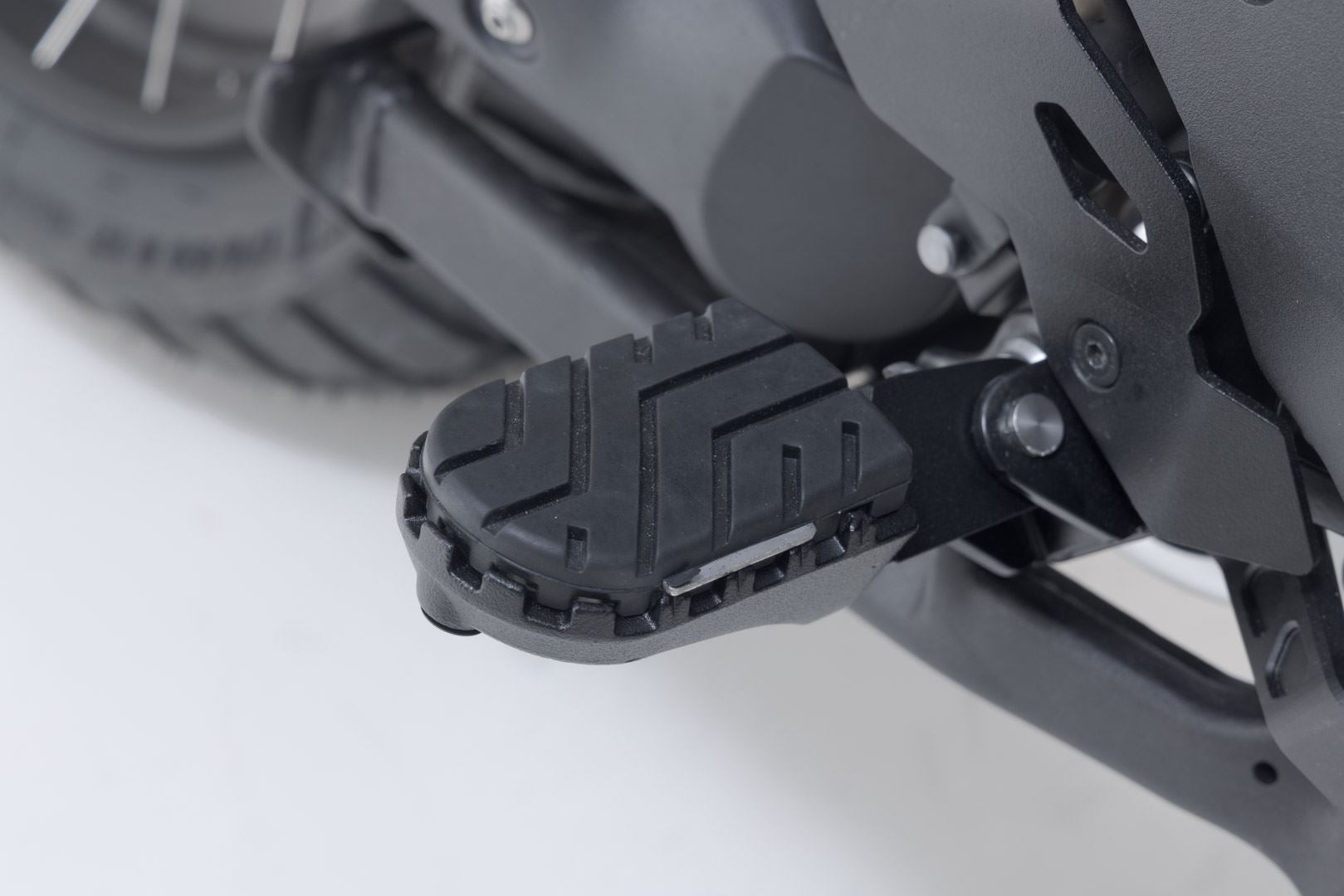 ION footrest kit Black. Ducati Multistrada V4 / V2 DesertX.