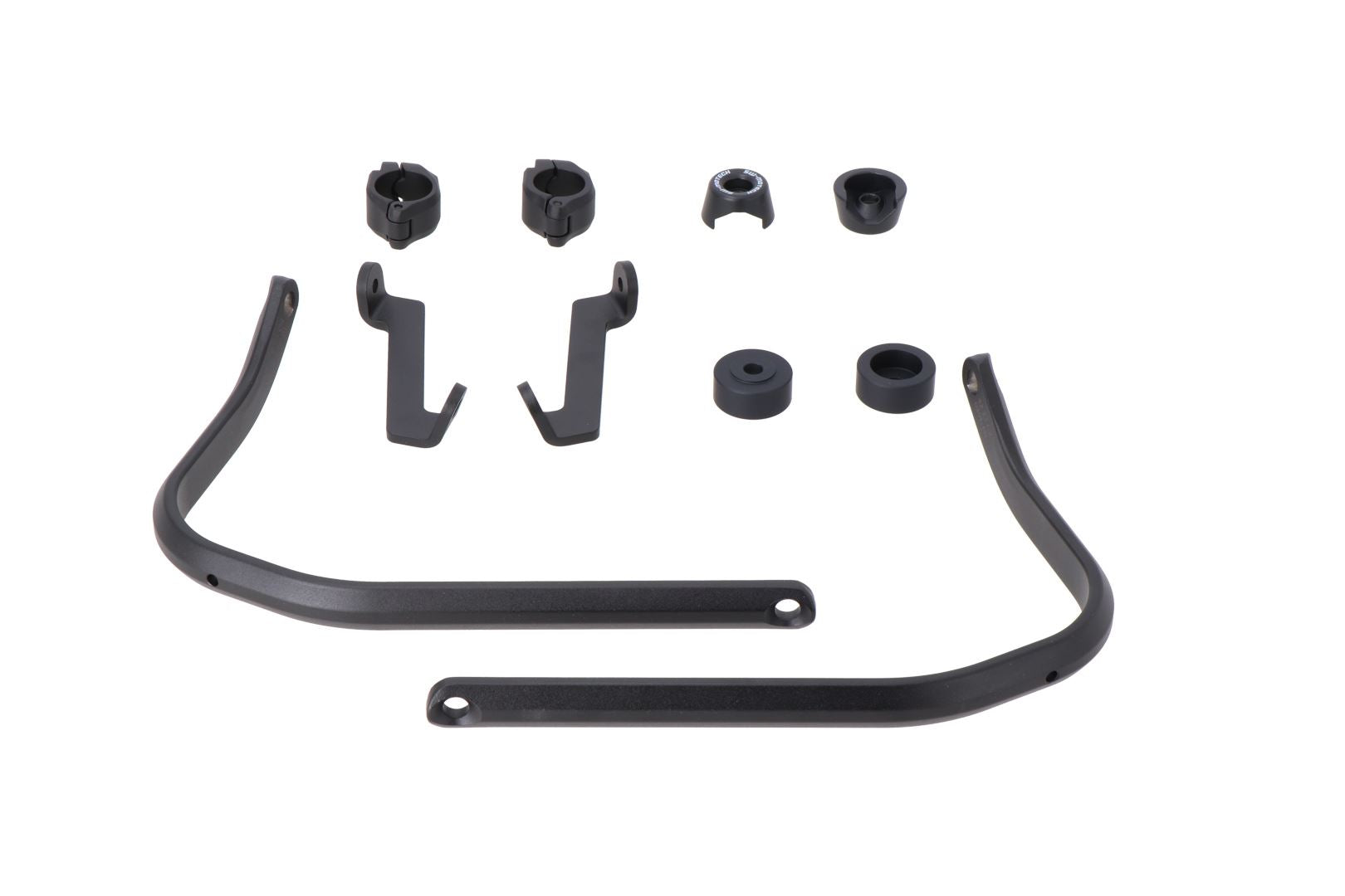 Handguard mounting kit Black. Ducati / KTM models.