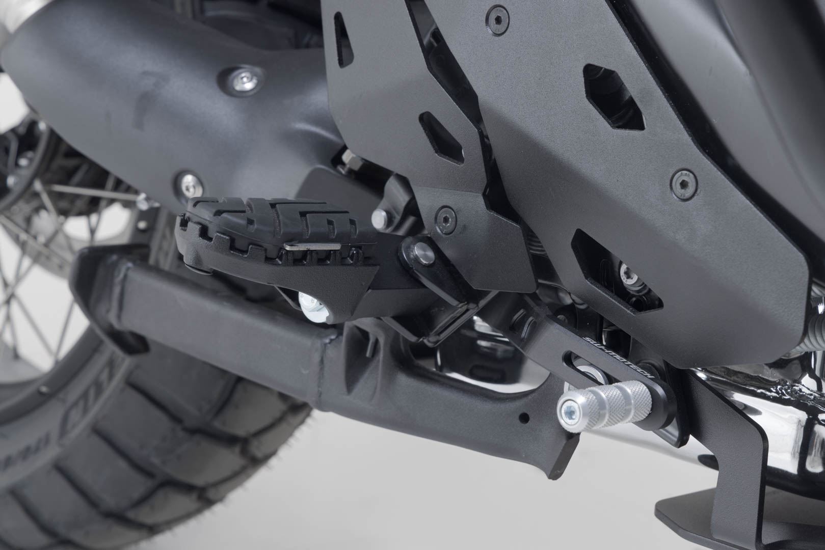 ION footrest kit Black. Honda CRF1100L Africa Twin / Adv Sports.