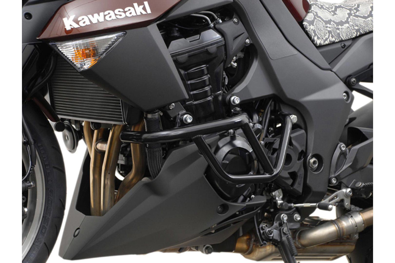 Crash bar negro para Kawasaki KLE 650 Versys (14-), SW Motech